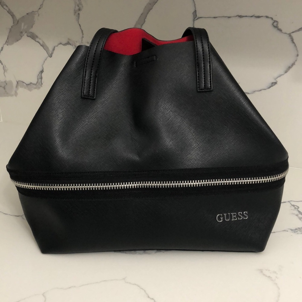 Guess black tote bag